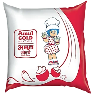 Amul Gold Full Cream Milk, 500 ml Pouch